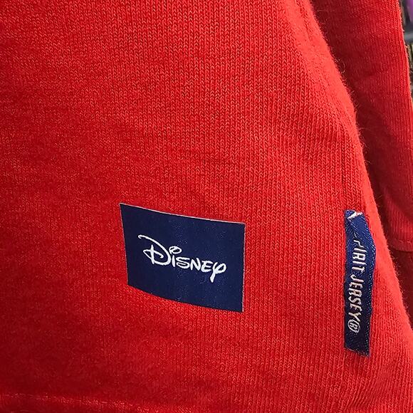 Mickey's Very Merry Christmas Party 2023 Red Spirit Jersey Size L - Picture 6 of 10